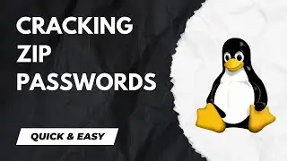 How to CRACK ZIP PASSWORDS Using JOHN the RIPPER in Linux (Ubuntu) Kali Linux