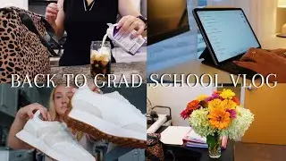 BACK TO GRAD SCHOOL | MBA week in my life while working full time