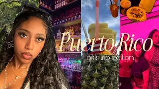 Girls trip to Puerto Rico 🇵🇷 | a week in my life , dinner , boat ride , clubbing, beaches & more 