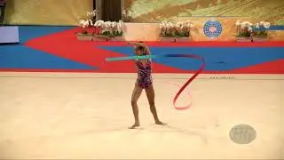 ZENG Laura (USA) - 2018 Rhythmic Worlds, Sofia (BUL) - Qualifications Ribbon