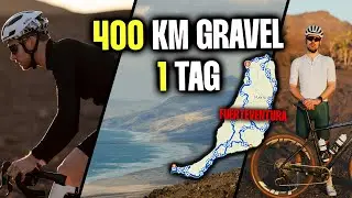 400 Km mit dem GRAVEL BIKE I Seb & Lukas umrunden die Insel FUERTE VENTURA an einem Tag