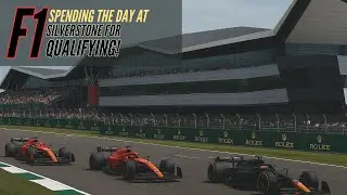 Spending the Day at Silverstone for F1 Qualifying! 🏎️🔥