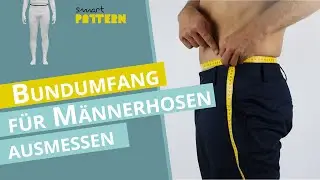 Bundumfang f&uuml;r M&auml;nnerhose ausmessen | DIY Anleitung zum Ma&szlig;nehmen
