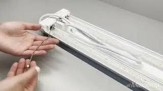 Maxxima 2 ft. Utility LED Shop Light Fixture, Linkable, 5000K Daylight