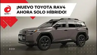 Nuevo Toyota RAV4 h&iacute;brido: redise&ntilde;o total, m&aacute;s potencia y versi&oacute;n GR Sport