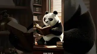 Panda laugh aloud. #cartoon #funny #cute #animation #dance #fypシ゚viral
