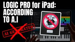 Logic Pro for iPad User Guide REACTION VIDEO - (The Real Reason A.I Can't Teach Music Production)