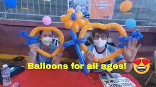 My Balloon Twist| Liceo de Cagayan University| Resbakuna kids | #balloons