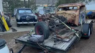 Picked up some old school hot rod parts. Let&rsquo;s see what I got
