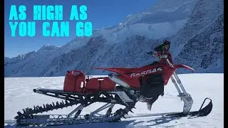 Snowbiking to 10,800 Feet