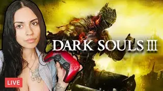 First Time Playing Dark Souls 3 (LIVE) DLC Boss Fights With Jolly!