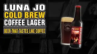 Simple Beer review of Luna Jo Cold Brew Coffee Lager
