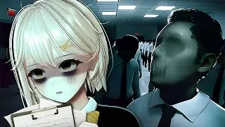Sigh... I don't want to go to work...👔 (Horror Game/Blueman)