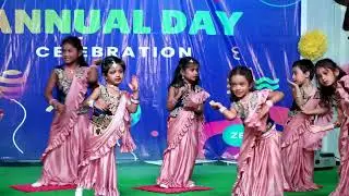 Kidzee Ameenpur Pre-School Annual day 2024-25||Dance By JrKG and SrKG Girls