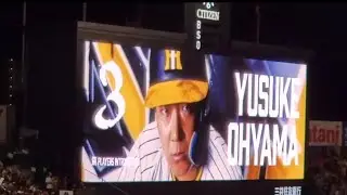 20240530　大山悠輔 第4打席の登場曲【｢炎天夏｣／湘南乃風】　9回ｳﾗ　阪神ﾀｲｶﾞｰｽ@阪神甲子園球場･ﾚﾌﾄ外野 日本生命ｾ･ﾊﾟ交流戦
