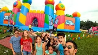 WORLD'S BIGGEST BOUNCE HOUSE [SO MUCH FUN]