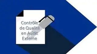 Contr&ocirc;le de Qualit&eacute; en Audit Externe
