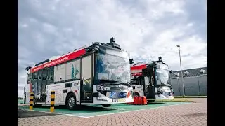 Launch of the world&rsquo;s first automated airport bus at Rotterdam The Hague Airport 🇳🇱