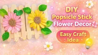 Home 🏠 decoration ideas 💡 with popsicle sticks #amazing #diy @ffnarts-x5k4o 
