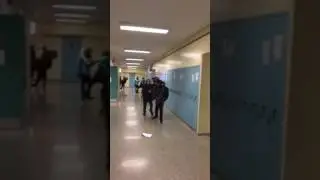 Fight in the Hallway!