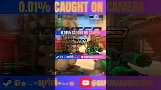 0.01% Cs2 Moments Caught on Camera  #raptorgamingstudio #insanegameplay #ytshorts  #cs2highlights
