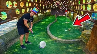 The Luckiest Mini Golf Hole In Ones I've Ever Made