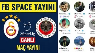 Galatasaray 3-2 Gen&ccedil;lerbirliği Ma&ccedil; Yayını