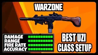 NEW OVERPOWERED UZI CLASS SETUP IN WARZONE! BEST UZI CLASS SETUP!