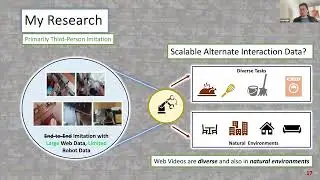 Future Leaders in Robotics and AI Seminar Series, May 9, 2025: Homanga Bharadhwaj