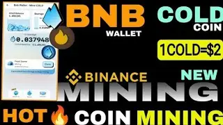#8 Cold Coin Mining App | New Free Mining App | Here Wallet Hot Coin Mining | Binance New Mining App
