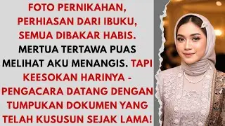Mertua bakar semua barang berhargaku - dia tidak sangka aku simpan bukti yang bisa runtuhkan dia...