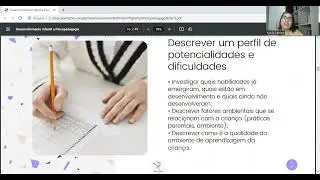 Avaliação Psicopedagógica de Crianças em Idade Pré-escolar (gravada)