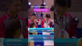 A GOLD upgrade for #TeamSG's Fencing men's team! 🥇#SEAGames2025 #fencing