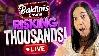 LIVE SLOTS & HOPEFUL JACKPOTS at Baldini&rsquo;s Casino 🎰 🎉