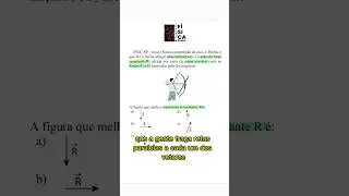 Desenhando o vetor resultante #physic #engineering