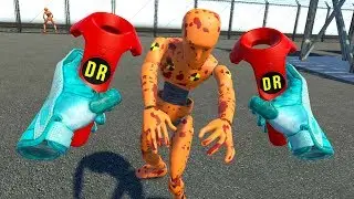 40000 Subs Special &ndash; Demolition Republic Crash Test Zombies Construction Site VR Trailer