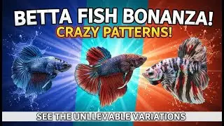 Betta Fish Bonanza! See Their Crazy Patterns & Unbelievable Variations!