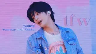(4K) 230820 Summer Sonic Osaka 2023 ENHYPEN JAKE TFW (That Feeling When) Focus Fancam