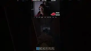 Sleeping w ak kit #asleep #sleeping #shorts #rust #ak #rob #stolen #gaming #streamer