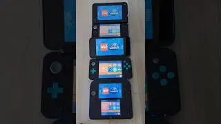 Lego Jurassic World- Nintendo 3DS XL vs New 2DS XL vs 2DS Speed Comparison