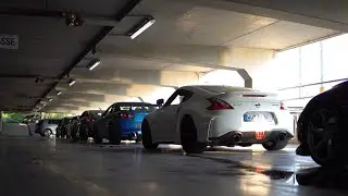 JDM Sunset Run (370Z NISMO, R34, EVO, R35 GTR) 4K