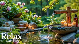 Relaxing Music + Water Sound for Meditation 🌿 Insomnia Relief, Calm Anxiety & Depression, Deep Sleep