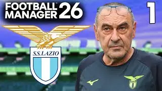 UFFICIALE: SONO IL NUOVO ALLENATORE DELLA LAZIO! 💙 Tattica Sarri e Calciomercato | FM26