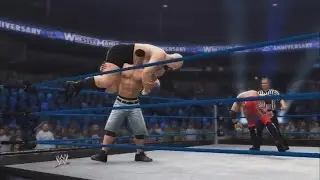 WWE 2K14 - Wrestlemania 25: John Cena vs. Big Show vs. Edge - World Heavyweight Championship