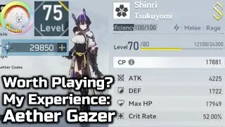 Lv75! Aether Gazer update/review - how it's like & future thoughts