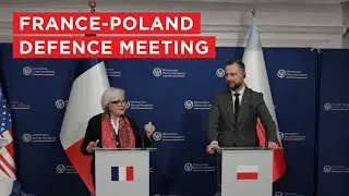 LIVE | Polish & French Defence Ministers Hold Joint Presser After Bilateral Talks In Warsaw | VERTEX