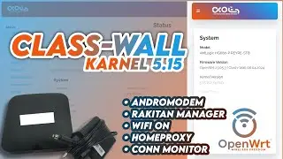 Review ⭕ Fw Openwrt 23.05 Hg680p Wifi ON ( New Theme Alpha Os Feat Alkhanet  )