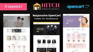 Hitch - Wedding & Suit with Perfume - Responsive OpenCart Theme - Theme Installation
