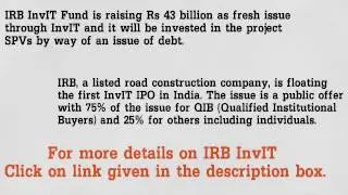 What is InvIT (Infrastructure investment trust)?