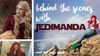 Behind the Scenes on Ariel and Cersei shoot | Jedimanda